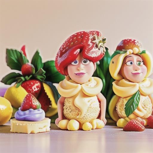 Lemon cream pillows recipe