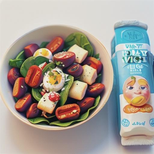 Pan-fried spinach and ricotta gnocchi salad