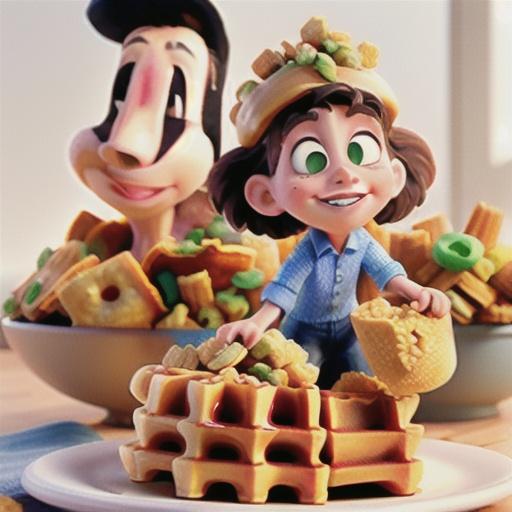 Whole-Grain Buttermilk Waffles