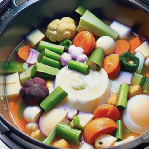 Instant Pot Freekeh Vegetable Soup