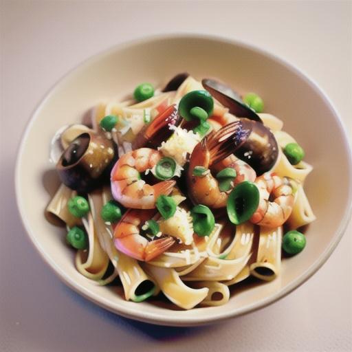 Angel Hair Pasta with Shrimp and Parmesan Lemon Cream Sauce