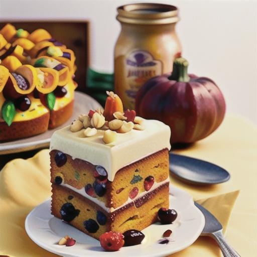 Butternut Squash Cake with Butter-Rum Frosting