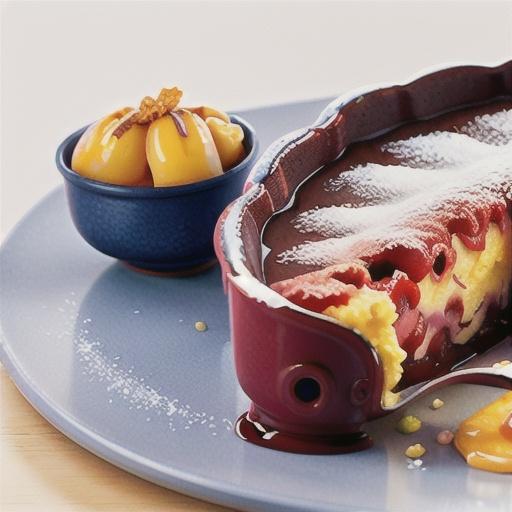 Cherry clafouti