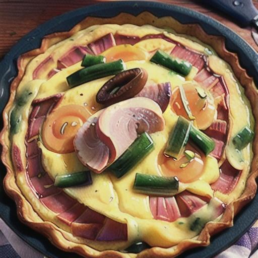 Western Omelet Quiche
