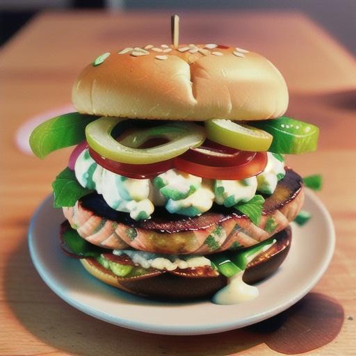 Seattle Salmon Burgers