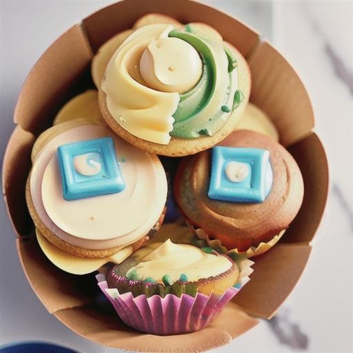 Butter Mochi Cupcakes