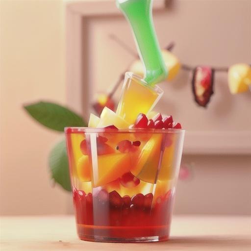 Pomegranate Tequila Sunrise Jello Shots