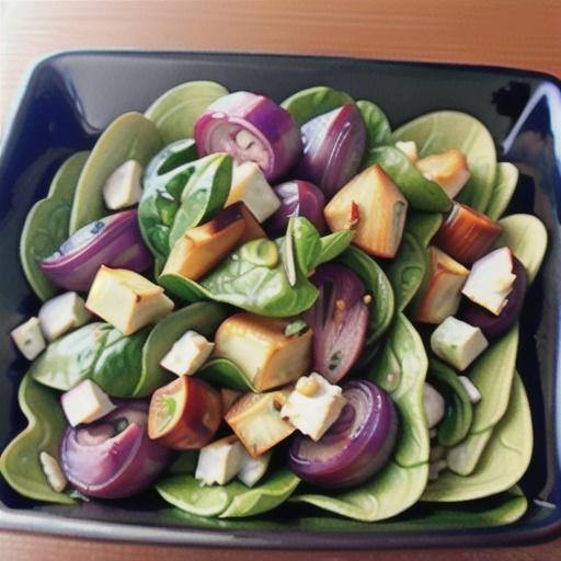 Hot Spinach and Artichoke Salad