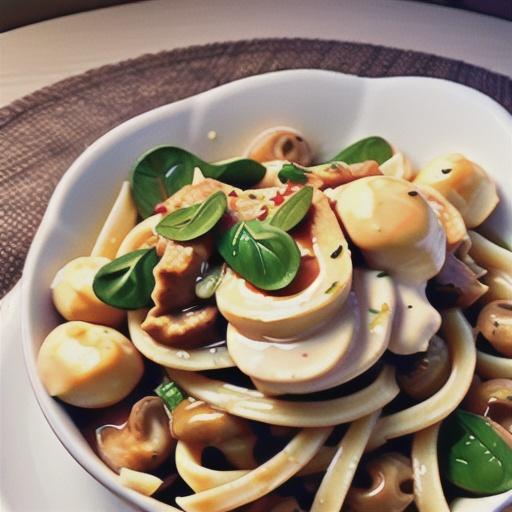 Chicken Marsala Fettuccine