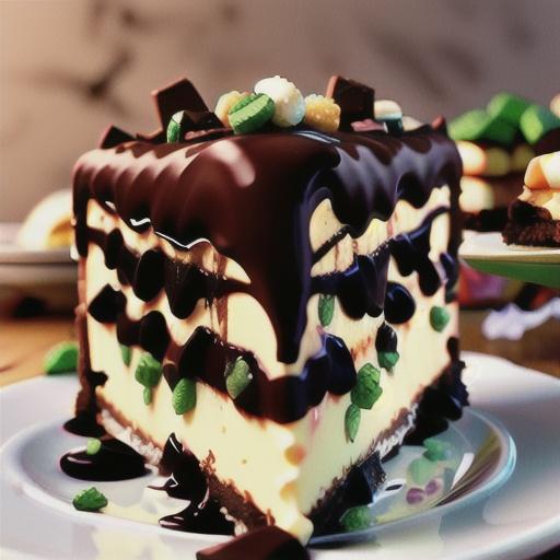 Girl Scout Thin Mints Cheesecake