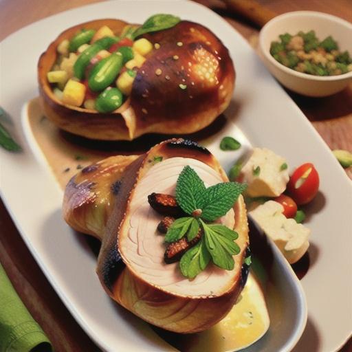 Herb-roasted turkey breast