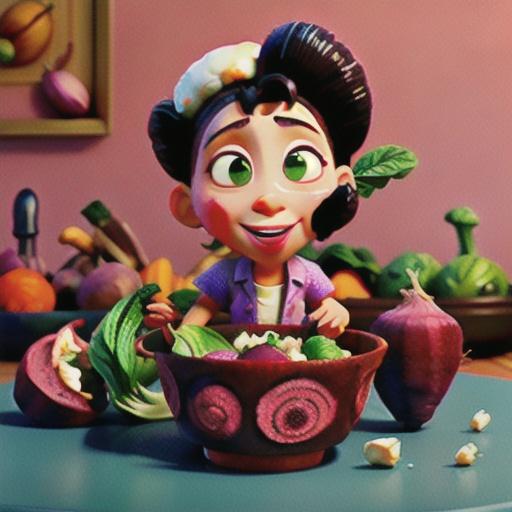 Warm Bok Choy, Beet and Feta Salad