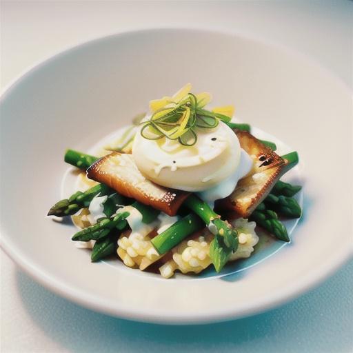 Smoked ocean trout risotto with creme fraiche