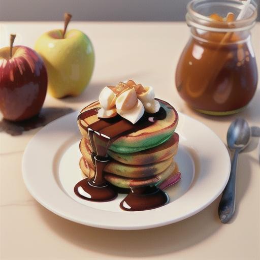 Caramel-Apple Pancakes