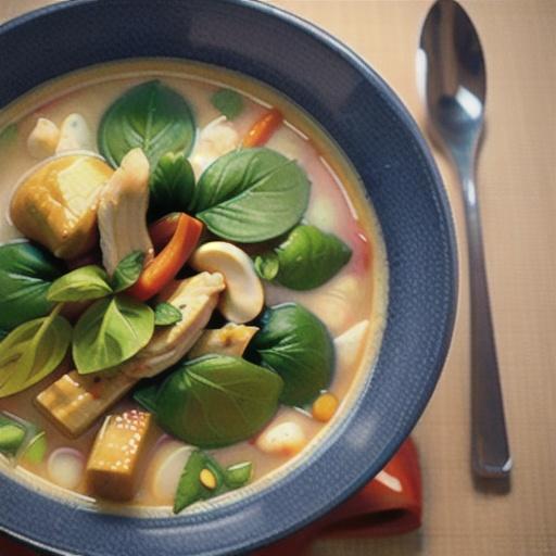 Spicy Chicken Thai Soup