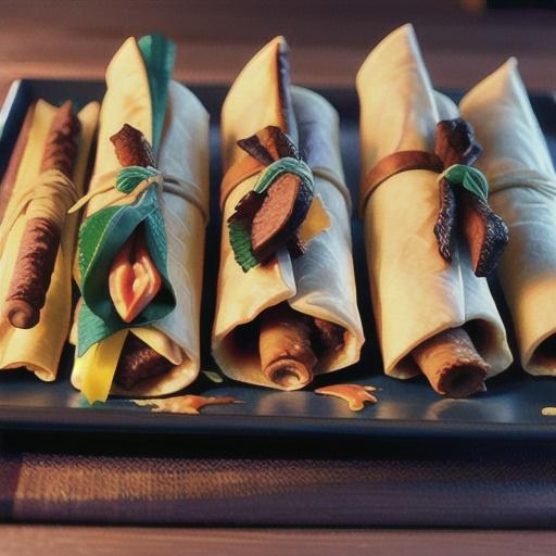 Moroccan Meat Cigars