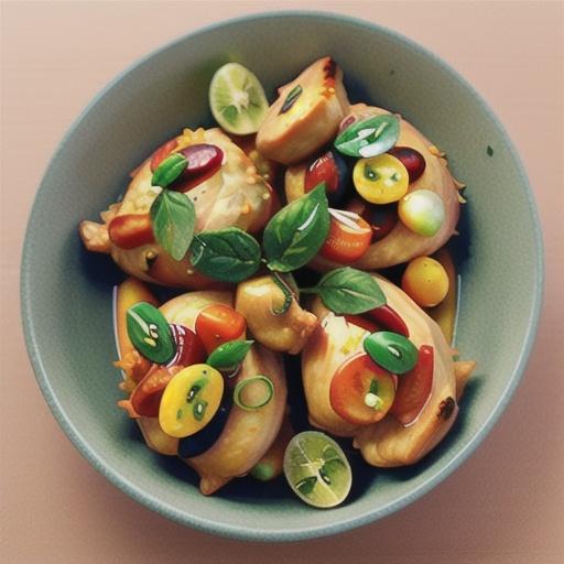 Tomato and tamarind chicken