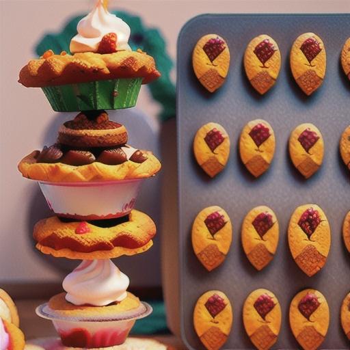 Mini Pumpkin Pie Cookies