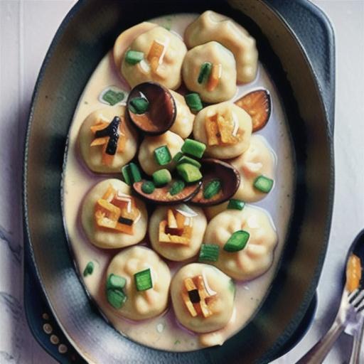 Creamy chicken dumplings recipe