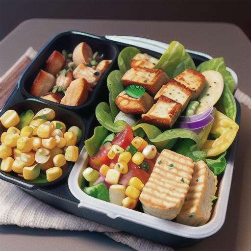 Southwest Chicken Salad Bento Box