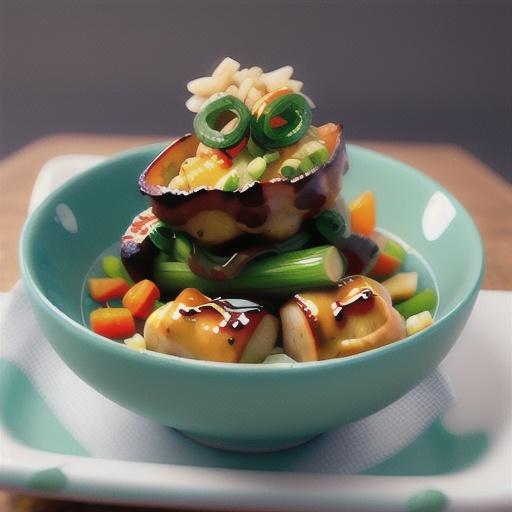 Smoky bacon and miso chicken