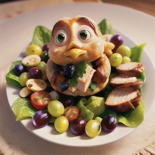 Chicken Salad with Grapes