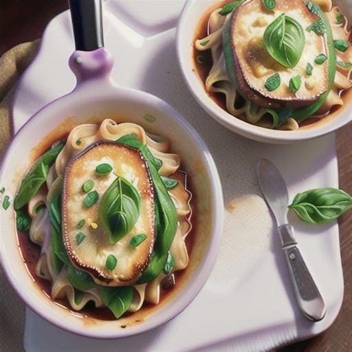 Roasted Eggplant Lasagna