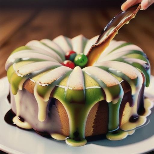 Key Lime Pound Cake with Glaze