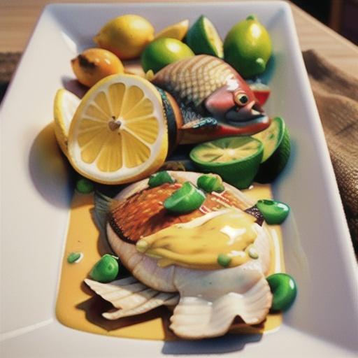 Tilapia with Lemon-Boursin Cream Sauce