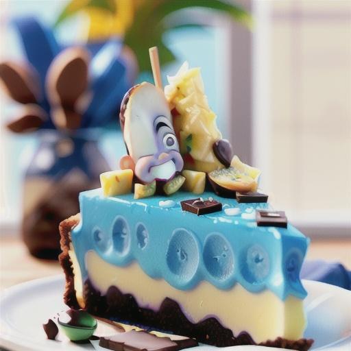 Blue Hawaiian Happy Hour Pie