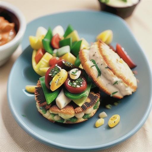 Baked Crab Cakes with Remoulade