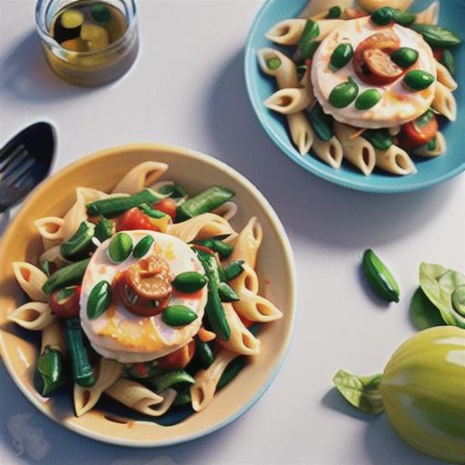 Pasta with Swiss Chard
