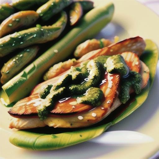 Spinach Pesto Chicken Breasts