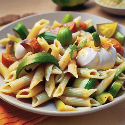 Pasta ai Fiori di Zucca (Pasta with Zucchini Blossoms)