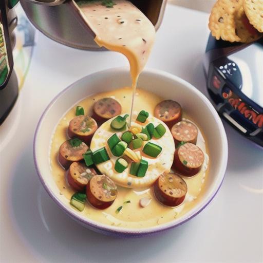 Instant Pot Italian-Style Sausage-Queso Dip