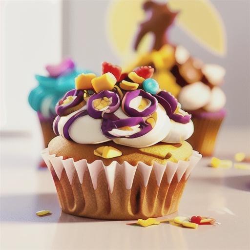 Flower-Power Cupcakes
