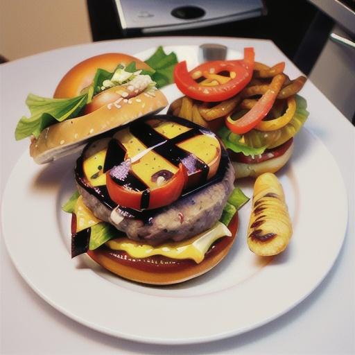 Gourmet Grilling Burgers