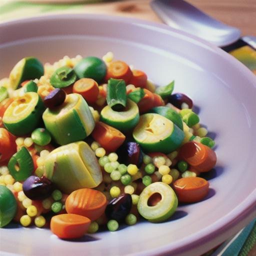 Quick Couscous with Raisins and Carrots
