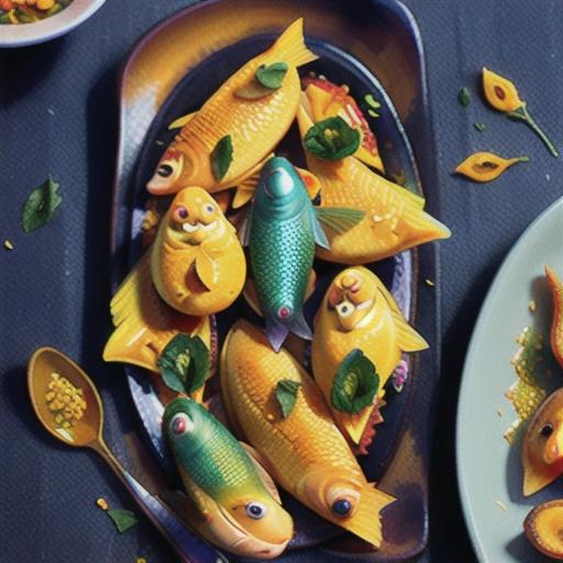 Persian Fried Fish with Saffron and Turmeric