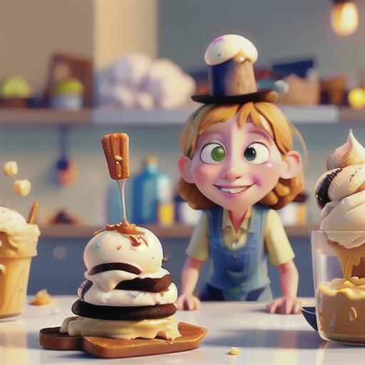 Disappearing Act Ice-Cream Sandwiches