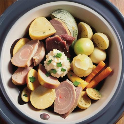 Slow Cooker New England Boiled Dinner