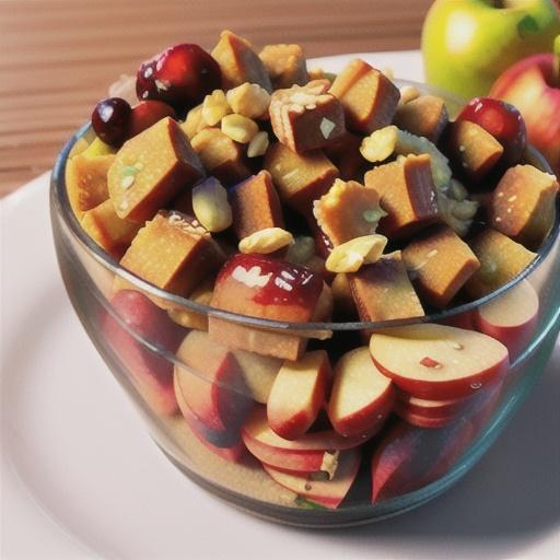 Apple, Cranberry, and Pear Crisp