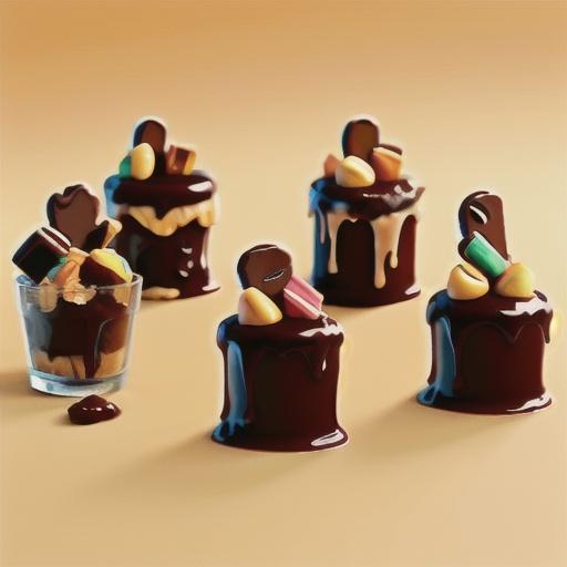 Salty Peanut Butter Brownie Pops