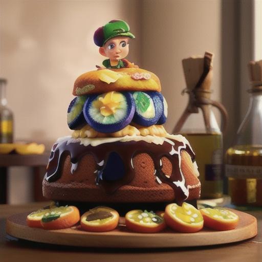 Moist Orange Cake with Olive Oil