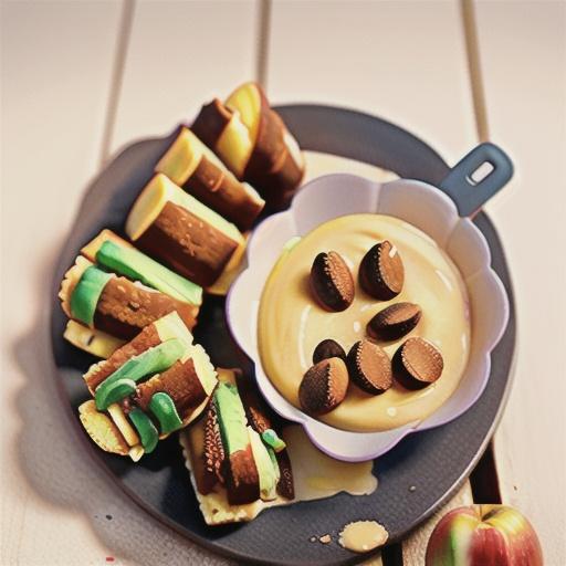 Air fryer apple and custard crumble rolls recipe