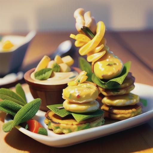 Potato and Sage Fritters with Lemon Aioli