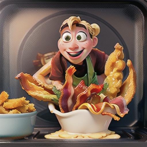 Crispy Deep Fried Bacon