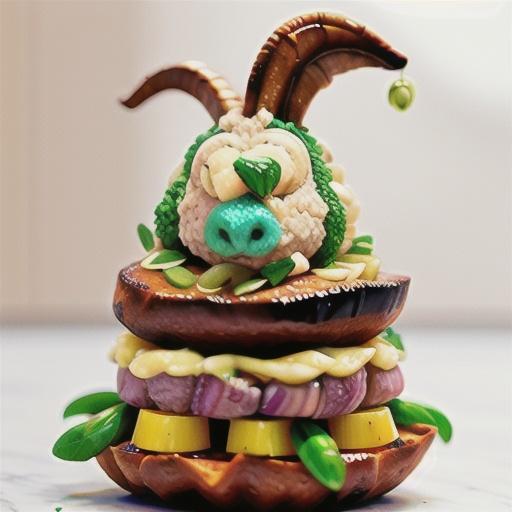 Fetta-stuffed racks of lamb