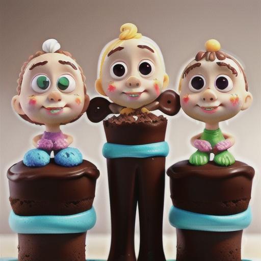 Halloween Mummy Brownie Pops