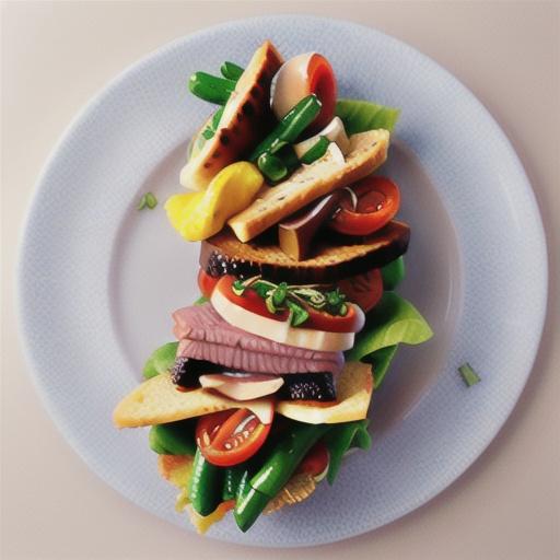 Roast beef open sandwiches